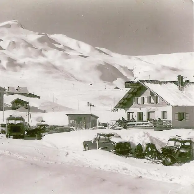 Les Alpes Image d'archive Station ski La Toussuire
